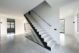 Prachtige balustrade in moderne woning-Overveld Glas-Entree,hal,Trap-Prachtige balustrade in moderne woning-OBLY