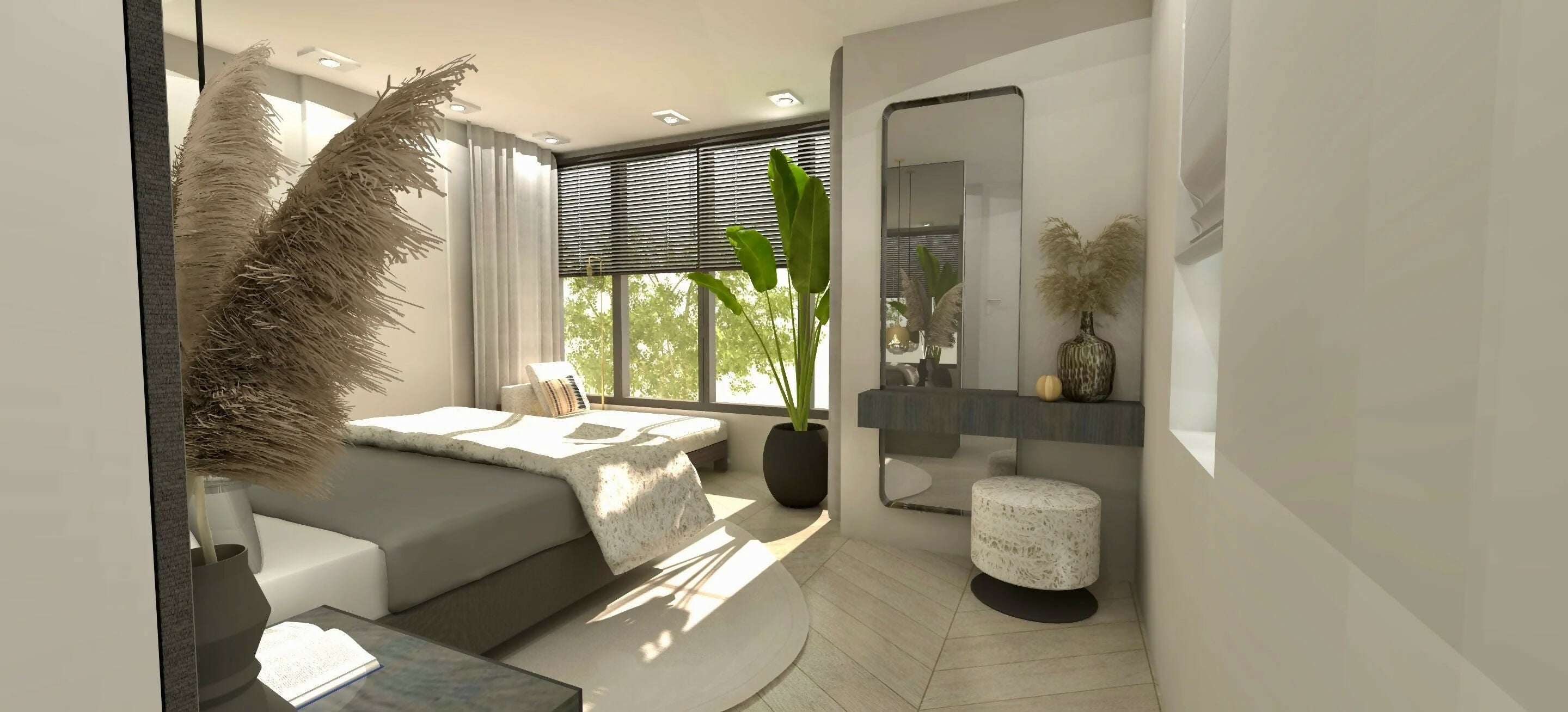 Project 's-Gravenzande-Melissa Zwinkels-Badkamer,Interieur,Minimalistisch interieur,Rustig interieur,Slaapkamer,Woninginrichting-OBLY