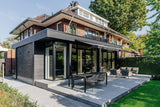 Renovatie van een karakteristieke jaren '30 villa met moderne aanbouw-Sensbouw-aanbouw jaren 30,duurzame renovatie,jaren 30 villa,leefkeuken,luxe woning,maatwerk keuken,moderne aanbouw,renovatie villa,totaalrenovatie,verbouwing jaren 30 woning,villa verbouwen,woonkeuken-Renovatie jaren '30 villa met moderne aanbouw -OBLY