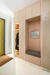 Ruimteverdeler kast-INGE BOUMAN INTERIEUR | ARCHITECTUUR-woonkamer-Maatwerk Ruimteverdeler Kast – Slimme Opbergruimte in Minimalistisch D-OBLY