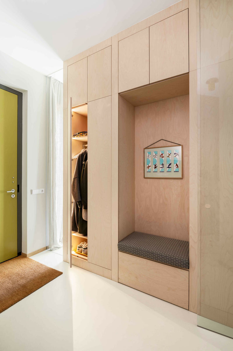 Ruimteverdeler kast-INGE BOUMAN INTERIEUR | ARCHITECTUUR-woonkamer-Maatwerk Ruimteverdeler Kast – Slimme Opbergruimte in Minimalistisch D-OBLY