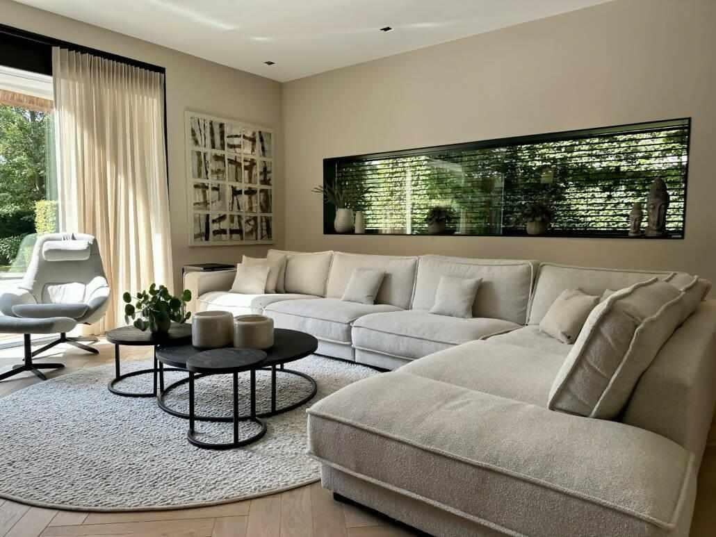 Sfeervolle villa met maatwerk-Lifs Interior Design-Exclusief wonen,Interieur inspiratie,Interieur met maatwerk,Luxe interieur,Maatwerk interieur,Woonkamer,Woonkamer villa-Sfeervolle villa met maatwerk -OBLY