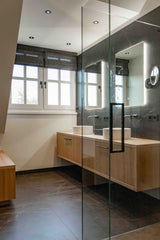 Slaapkamer met badkamer en suite-Auk Interiors-Badkamer,badkamer en suite,Badkamer inspiratie,luxe badkamer,maatwerk badkamer,Slaapkamer,slaapkamer met badkamer-Slaapkamer met badkamer en suite | Luxe maatwerk-OBLY