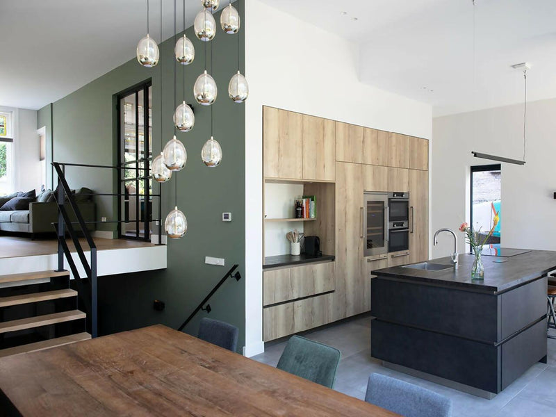 Splitlevel en uitbouw jaren ’30 huis-OBLY-keuken,renovering,woning-Souterrain verbouwen tot lichte leefruimte | Jaren ’30 huis Rotterdam-OBLY