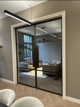 Stalen Binnenpuien & Openslaande Deuren in Modern Kantoor-boermetaal-Kantoorinterieur,Luxe afwerking,Stalen binnenpuien-Stalen Binnenpuien & Deuren in Kantoor Den Haag-OBLY
