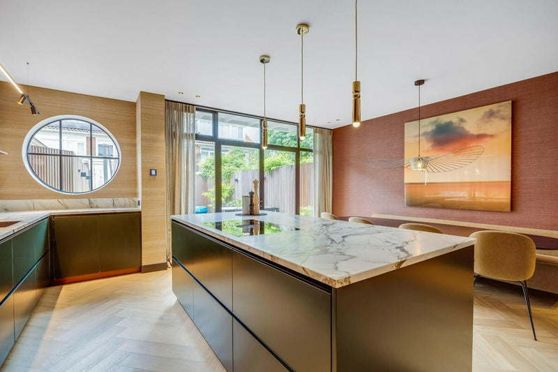 Stalen kozijnen en ranke overstekken-JAREN 30 ARCHITECT-aanbouw,jaren30 woning,renovatie,tweelaagse aanbouw-Jaren 30 – Totaalrenovatie met Moderne Aanbouw-OBLY