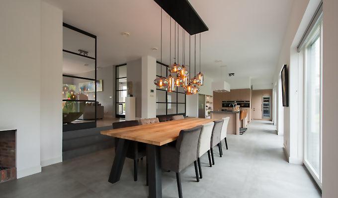 Stijlvolle woonvilla-Brobbel Interieur-Woonkamer-Woonvilla Rotterdam | Sfeervolle Totaalinrichting met Luxe Details-OBLY