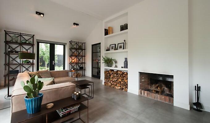 Stijlvolle woonvilla-Brobbel Interieur-Woonkamer-Woonvilla Rotterdam | Sfeervolle Totaalinrichting met Luxe Details-OBLY
