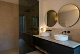 Strakke minimalistische badkamer-WOLFS ARCHITECTEN-Badkamer-Strakke minimalistische badkamer-OBLY