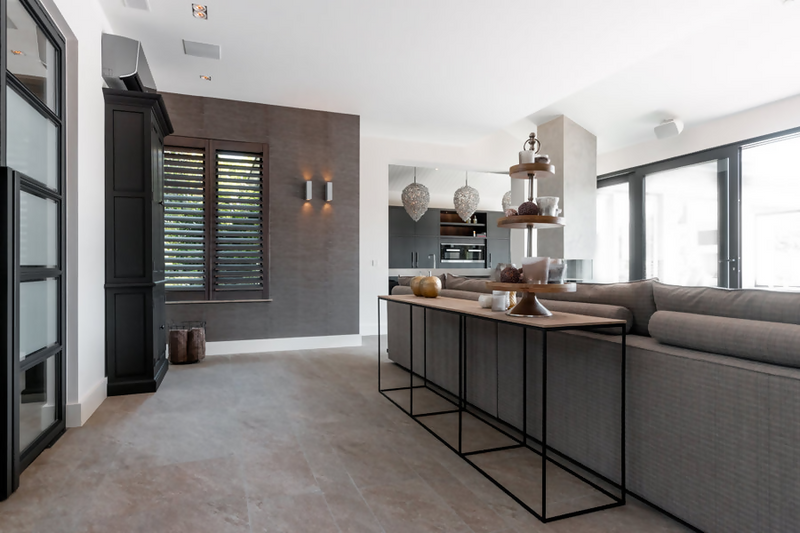 The Serenity Lodge-NC interieurarchitectuur-woonkamer-The Serenity Lodge | Luxe Poolhouse & Wellness Ontwerp op Topniveau-OBLY