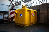 The Yellow Loomarine-Kevin Caboor-Artistiek ontwerp,Artistieke ruimte,Creatieve installatie,Design object,Eetkamer,Experimenteel ontwerp,Interieur kunst,Kunst,Kunst project,Kunstinstallatie,The Yellow Loomarine,Uniek design,Woonkamer-OBLY