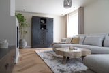 Tijdloze rust in een verbouwde boerderij-'t Looiershuis-authentieke woonboerderij,compleet interieur woonboerderij,karakteristieke woonboerderij,luxe woonboerderij,Woonkamer-OBLY