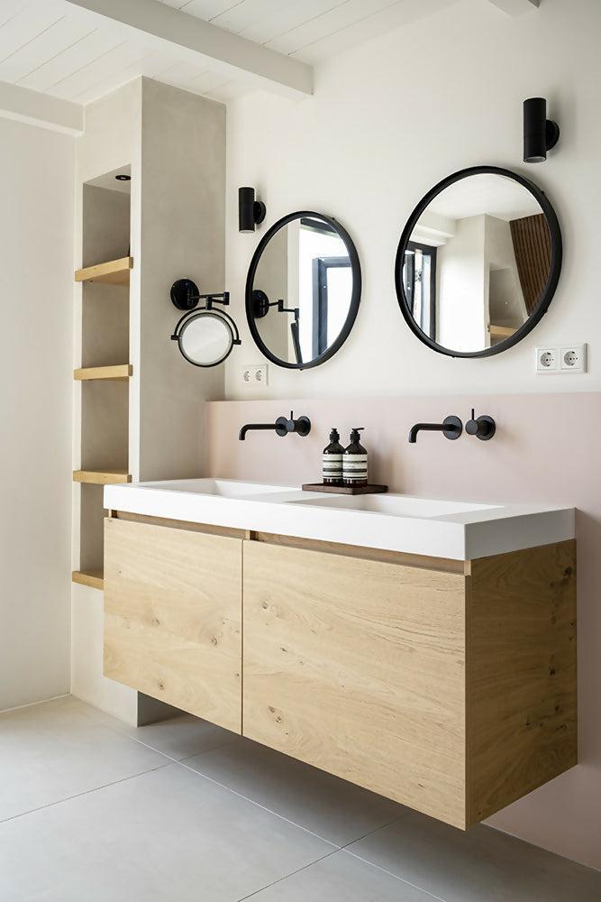 Uniek Huis met Art Deco Invloeden-Wendy Verhaegh Interior Design-badkamer-Uniek Interieurontwerp met Art Deco Invloeden-OBLY