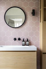 Uniek Huis met Art Deco Invloeden-Wendy Verhaegh Interior Design-badkamer-Uniek Interieurontwerp met Art Deco Invloeden-OBLY