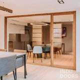 Uniek project in een kantoorpand-INDU DOORS-eikenhout,Entree,hal,kantoor,moderne afwerking,scheidingswand,trap-Uniek project in een kantoorpand-OBLY