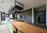 Unieke keuken met groen kookeiland-PAUL THEUWS INTERIEUR-Keuken-Unieke keuken met groen kookeiland-OBLY