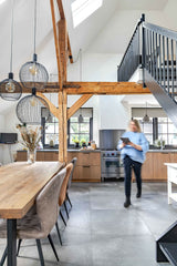 Van Boerderij naar Droomhuis-Nuevo Interior Design-woonkamer-Boerderijwoning Eefde – Rustieke Charme en Modern Comfort | Nuevo Inte-OBLY
