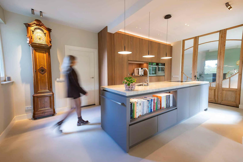 Van Kleine Keuken tot Grote Leefkeuken-CONCEPT* CLOUDT-keuken-Transformatie naar Ruime Leefkeuken | Licht, Ruimte & Stijl-OBLY