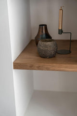 Verbouwing boerderij Etten-Leur-Studio Thirty Two-Woonkamer-Luxe maatwerk keuken en woonkamer met marmer-OBLY