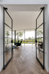 Villa Bergen op Zoom-KELLER minimal windows® by Kumasol-Glasdesign,glasspecialist-OBLY