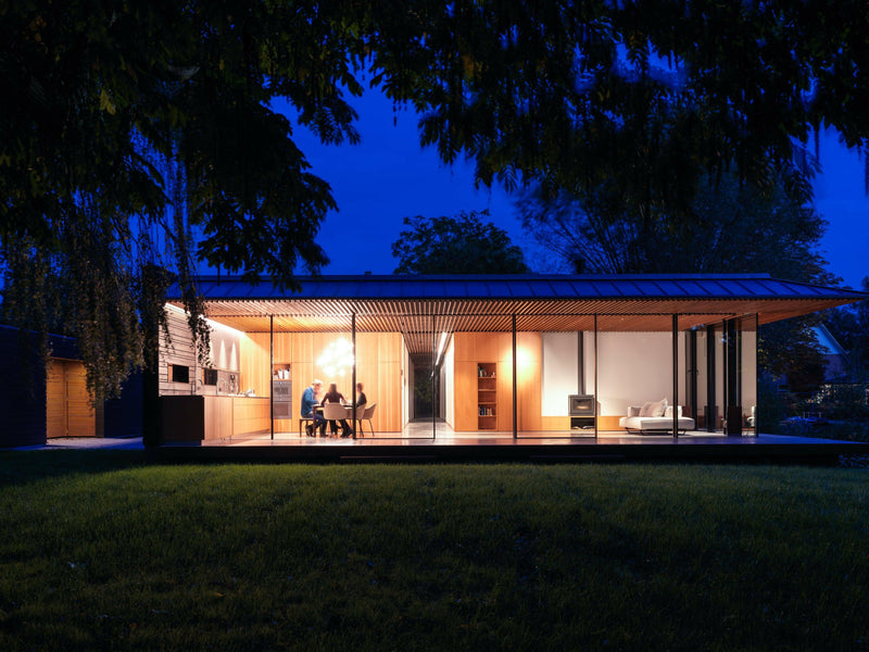 Villa aan het water-KELLER minimal windows® by Kumasol-OBLY