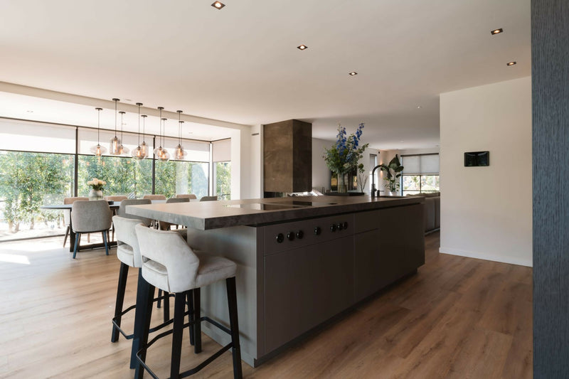 Villa met Luxe Afwerking en Provençaalse Tuin-OBLY-Keuken,Villa,woonkamer-OBLY