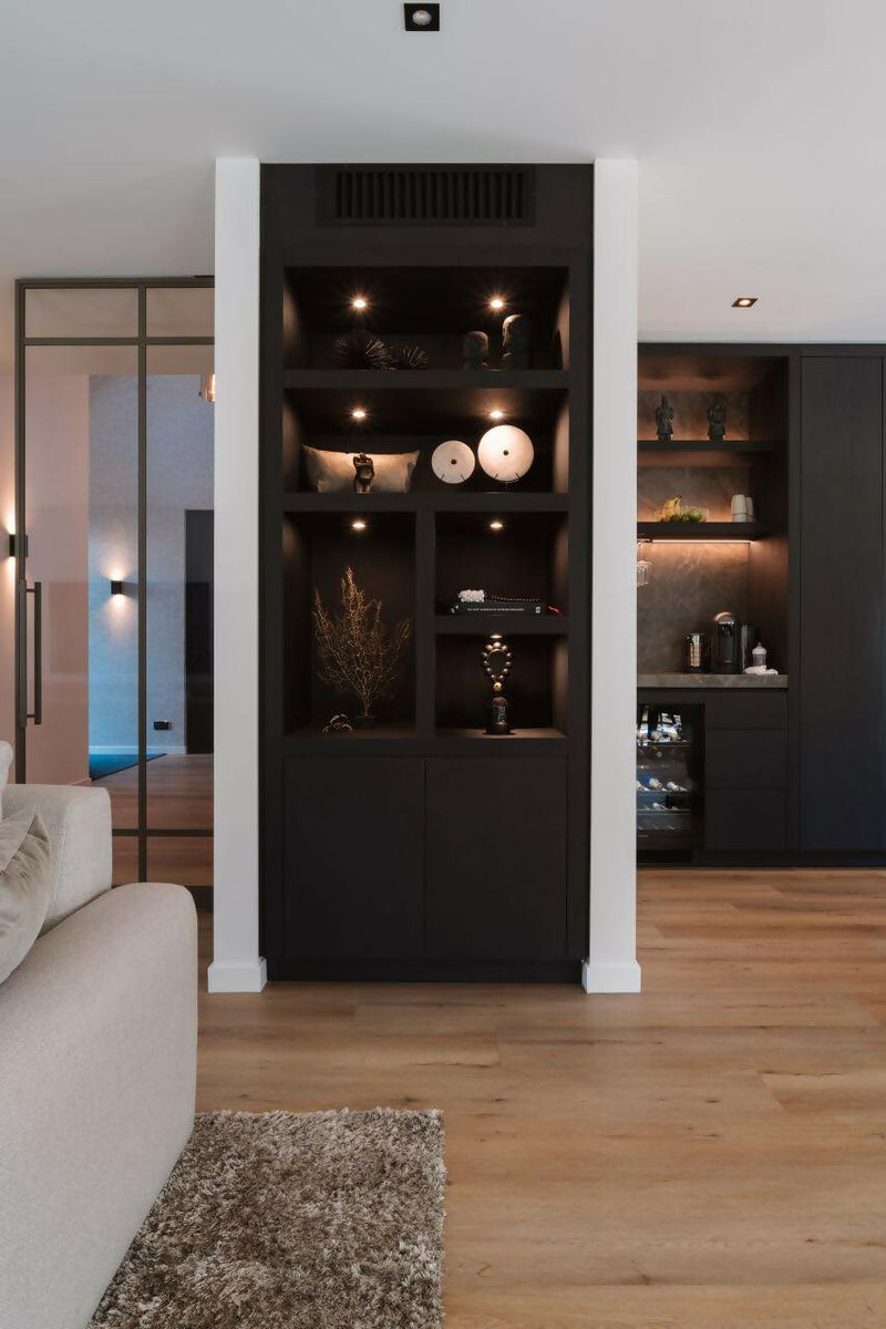 Villa met Luxe Afwerking en Provençaalse Tuin-OBLY-Keuken,Villa,woonkamer-OBLY