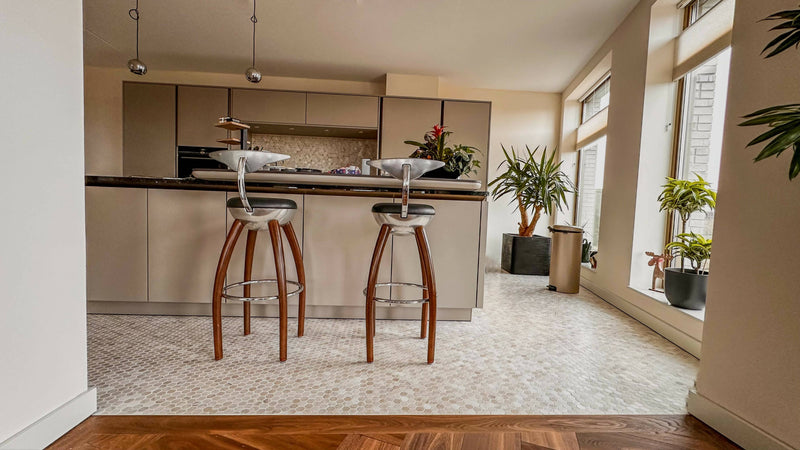 Vloer make-over in prachtige penthouse-MoreFloors-Woonkamer-Vloer make-over in prachtige penthouse-OBLY