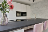 Witte Hoogglans Keuken met Unieke Details-Jan van Sundert-Keuken-OBLY