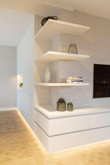 Woningrenovatie met Moderne Uitstraling en Maatwerk-Jessica Kuhne-Keuken-OBLY