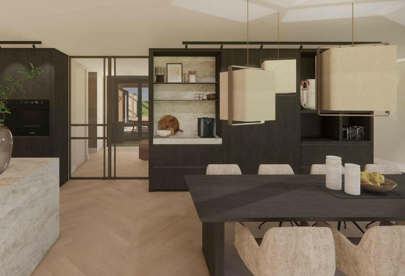 Woonboerderij met moderne elementen-HOUSE of MEA-woonkamer-Woonboerderij met Moderne Elementen – Eigentijds Wonen in Authentieke -OBLY