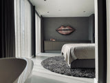 Woonkamer met maatwerk wandmeubel en luxe zitopstelling-L4 Elvire-woonkamer-Luxe woonkamer met maatwerk wandmeubel & zitopstelling | STUDIO L4-OBLY