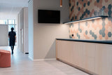 Zakelijk interieurontwerp voor modern kantoor-NMBR7-akoestiek,Barendrecht,indelingsplan,Interieurontwerp,kantoor,Kantoorinrichting,kantoorinterieur,kantoorontwerp,Lichtplan,Maatwerk,modern kantoor,NMBR7,projectinrichting,Werkplek,zakelijk interieur-Zakelijk interieurontwerp kantoor Barendrecht | NMBR7-OBLY