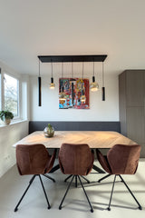 Split-level woning met maatwerk interieur