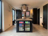 moderne zwarte keuken met kookeiland en luxe werkblad-voermans-design-keuken,keuken-eiland,keuken-inspiratie,keuken-interieur,keuken-met-drankkoeling,keuken-met-kookeiland,keuken-op-maat,luxe-keuken,maatwerk-keuken,minimalistische-keuken,moderne-keuken,moderne-woonkeuken,zwarte-keuken,zwarte-keukenfronten-moderne zwarte keuken met kookeiland-OBLY