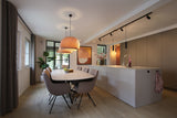 project in Sint Odiliënberg-residans-before after renovatie,Keuken,leefkeuken,moderne woonkeuken,open keuken,plattegrond optimalisatie,tuinkamer integreren-Before & After | Slimme Herindeling van een Woning-OBLY