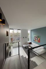 Split-level woning met maatwerk interieur