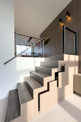 Split-level woning met maatwerk interieur