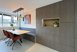 Split-level woning met maatwerk interieur
