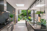 Aanbouw met vouwwanden-Goes serres-Aanbouw-Ruime aanbouw met vouwwanden-OBLY