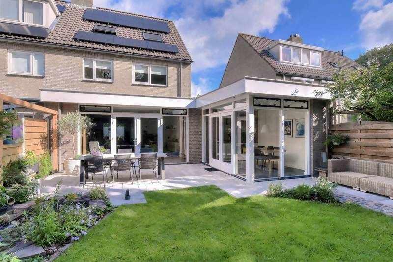 Aanbouw woonkamer jaren 80 woning-lab-R architectenbureau-Aanbouw,aanbouw renovatie,moderne aanbouw,uitbouw woning,woning aanbouw,woning uitbreiding-Aanbouw woonkamer jaren 80 woning-OBLY