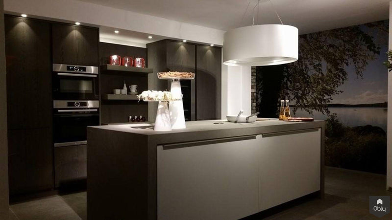 Afzuiglamp in combinatie met lamp-Wave-alle,Keuken-OBLY