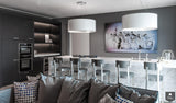 Afzuiglamp in combinatie met lamp-Wave-alle,Keuken-OBLY