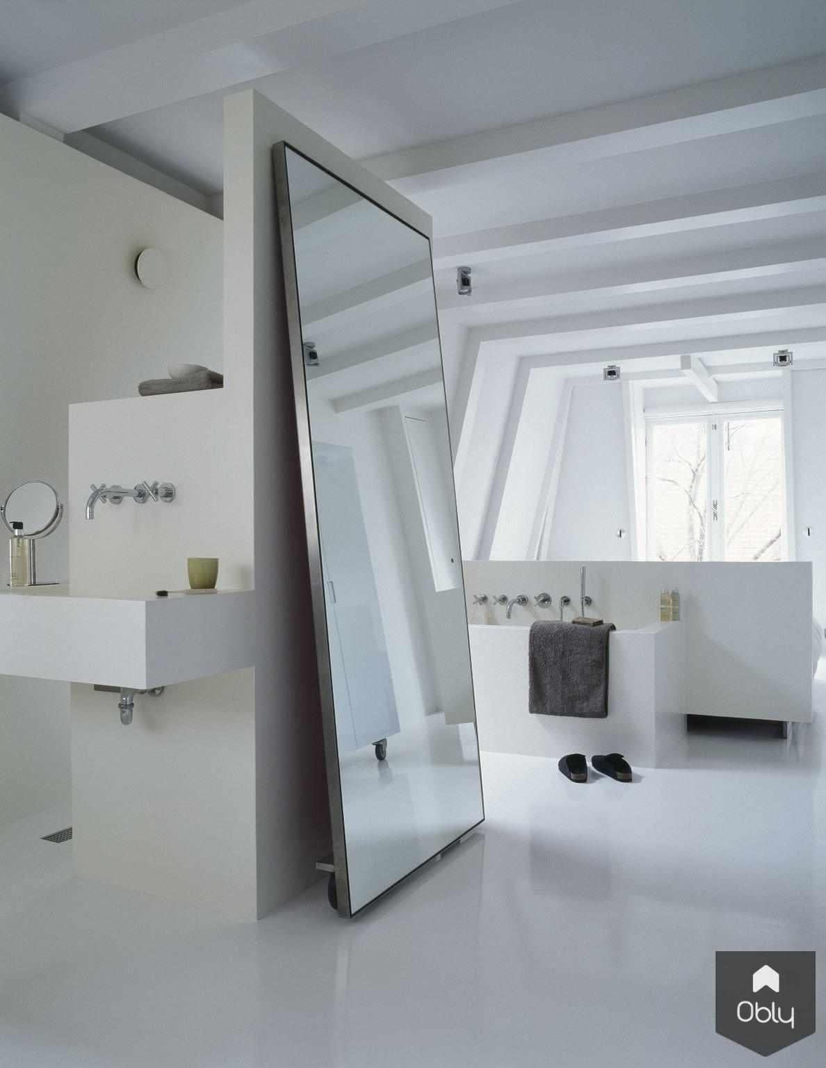 Amsterdam Bloemgracht-VEVS Interior Design-alle,Badkamer,Badkamer slaapkamer combinatie,Compact wonen,Hoogglans afwerking,Minimalistisch interieur,Slaapkamer,Witte ruimte-OBLY