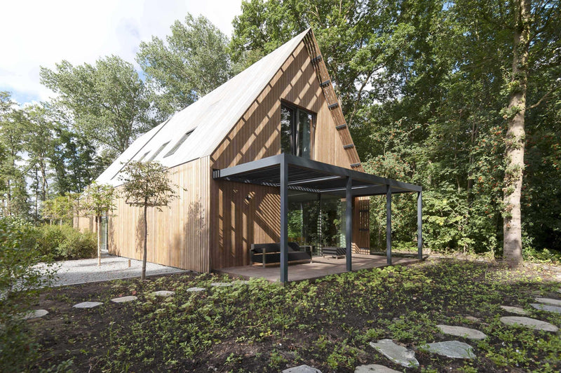 Architectuur bosvilla-Architect eigen huis-Keuken-OBLY