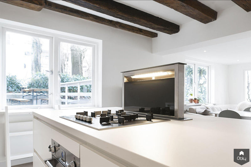 Arctic White keuken grachtenpand-Kitchenstudio-alle,Keuken-OBLY
