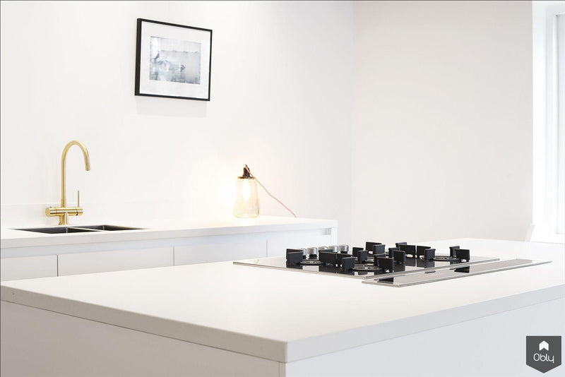 Arctic White keuken grachtenpand-Kitchenstudio-alle,Keuken-OBLY