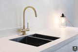Arctic White keuken grachtenpand-Kitchenstudio-alle,Keuken-OBLY