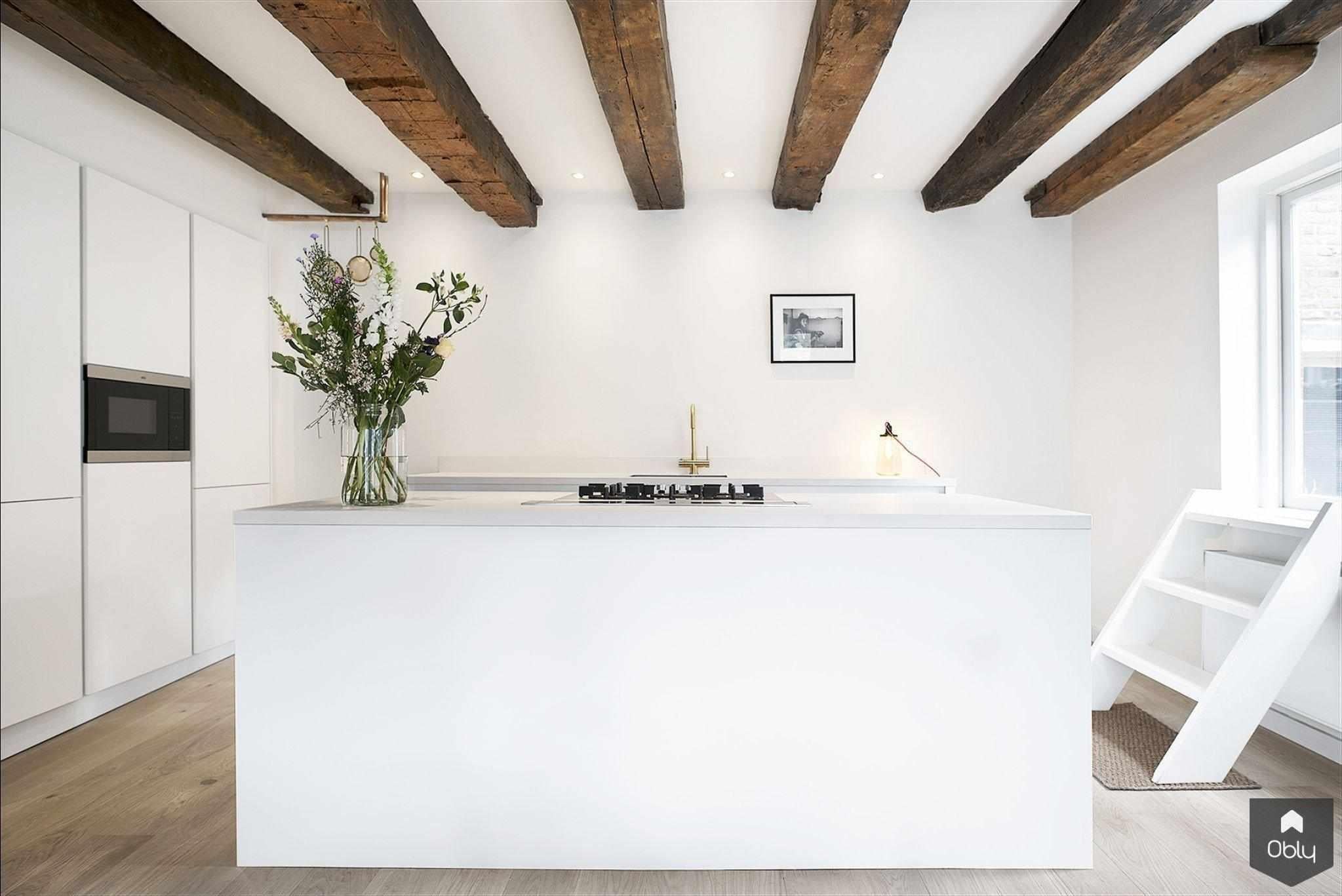 Arctic White keuken grachtenpand-Kitchenstudio-alle,Keuken-OBLY