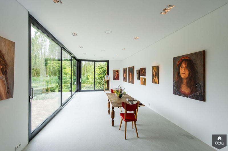 Atelier voor portretschilder in Breda-Van Os Architecten-Aanbouw,alle-OBLY